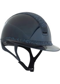 Samshield Riding Helmet MS 2.0 SG, Top + FB Ultra Fine Rocks Cosmic Nights, Trim + Blazon Matt Blue