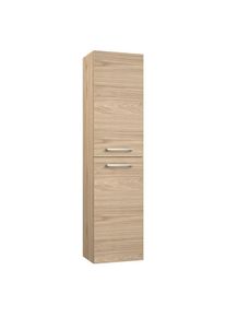 Welltime , Hochschrank »Scandic«, verspiegelt, mit Soft-Close-Funktion, verschiedene Breiten, FSC , helle Eiche