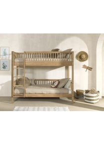 Home Affaire , Etagenbett »Forrest, rückbaubar zu 2 Einzelbetten, Made in Europe«, (B/H/T ca: 207,5x175,4x104,9 cm, wahlweise aus Eiche oder...