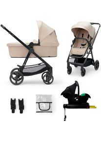 Kinderkraft , Kombi-Kinderwagen »NEWLY 4IN1 MINK PRO«, 22 kg , beige