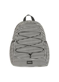 Roxy, Damen, Tagesrucksack &raquo;Urban Party&laquo;, Anthracite, Anthracite, Stoff: Jacquard-Gingham / Jacquard-Leomuster