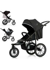 Kinderkraft , Kombi-Kinderwagen »HELSI 2«, 27 kg , schwarz