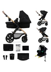 Kinderkraft , Kombi-Kinderwagen »MOOV 2 4in1 EVA«, 27 kg, mit EVA-Rädern , schwarz