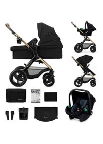 Kinderkraft , Kombi-Kinderwagen »MOOV 2 XL«, 27 kg, mit Luftreifen , schwarz