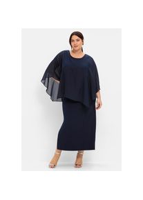 sheego , Damen , Abendkleid »Abendkleid« , marine , Normalgrößen , 58 -Normalgrößen , 58