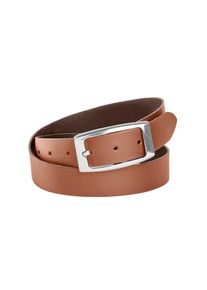 sheego , Ledergürtel , braun