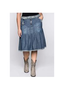sheego by Joe Browns , Jeansrock , blue denim , 40 , 40