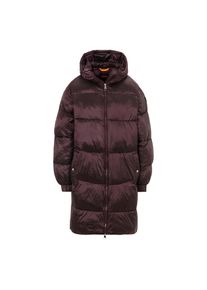 BOSS Orange, Damen, Outdoorjacke &raquo;Padilo Premium Damenmode&laquo; mit Kapuze mit Kapuze, Open Purple 552, 42, Open Purple 552, Jacke von BOSS Orange 