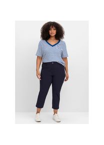 sheego , 7/8-Hose , tiefblau , Normalgrößen , 54 -Normalgrößen , 54