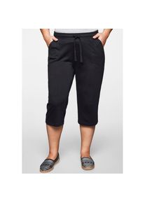sheego , Caprihose , schwarz , Normalgrößen , 46 -Normalgrößen , 46