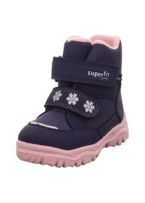 Superfit , Kinder , Winterboots »HUSKY1 WMS: mittel« Snowboots mit wasserdichtem GORE TEX, Größenschablone zum Download , blau-rosa , 25 , 25 ,...