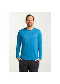 Jack Wolfskin, Herren, Rundhalspullover &raquo;SKY THERMAL L/S M&laquo;, aurorablue, L (52), aurorablue, Keichtes Baselayer-Longsleeve