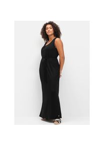 sheego , Damen , Maxikleid »Maxikleid« , schwarz , Normalgrößen , 46 -Normalgrößen , 46