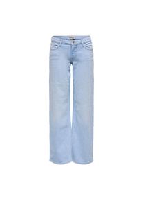 Only , Low-rise-Jeans »ONLJUDY – Wide-Leg-Jeans mit niedriger Leibhöhe« unifarben, modisch, gerade, Denim, Eingrifftaschen , Special Bright Blue...
