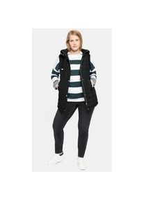 sheego , Longweste , schwarz , 44