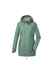 Killtec , Outdoorjacke »KOS 54 WMN JCKT« Wasserdichte, atmungsaktive Damenjacke mit verstellbarer Taille , pistazie , 36 , 36 , Damen...