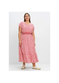 sheego, Damen, Maxikleid &raquo;Kleid&laquo;, hummer-gemustert, Normalgr&ouml;&szlig;en, 44 -Normalgr&ouml;&szlig;en, hummer-gemustert,