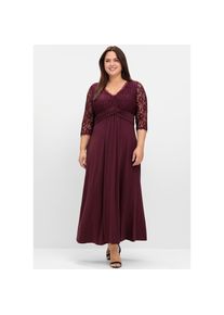 sheego , Damen , Abendkleid »Abendkleid« , burgund , Normalgrößen , 42 -Normalgrößen , 42