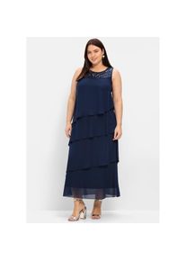 sheego , Abendkleid »Abendkleid« , marine , Normalgrößen , 40 -Normalgrößen , 40