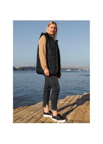 sheego , Steppweste , schwarz , 48