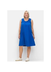 sheego , Damen , Jerseykleid »Jerseykleid« , kobaltblau , Normalgrößen , 58 -Normalgrößen , 58