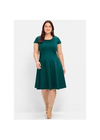 sheego , Cocktailkleid »Cocktailkleid« , tiefgrün , Normalgrößen , 50 -Normalgrößen , 50