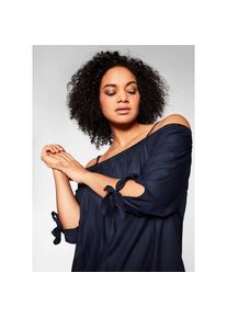 sheego , Damen , Sommerkleid »Strandkleid« , marine , Normalgrößen , 56 -Normalgrößen , 56