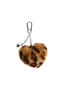 Bershka Schlüsselanhänger Damen braun Größe One Size Animalprint
