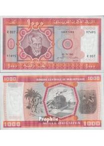 Mauritania Pick-No.: 3D nuevo 1981 1.000 Ouguiya