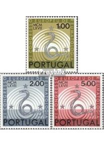 Portogallo 1040-1042 (completa.Problema.) MNH 1967 Rheumatologenkongre
