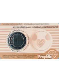 Finlandia 2025 Stgl./unzirkuliert Coincard marrone Reprint: Brillant f