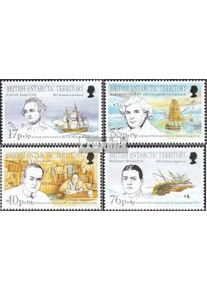 UK Aree Antartide 231-234 (completa.Problema.) usato 1994 Ricerca in A