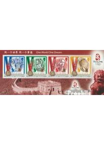 Regno Unito - Isle Di Uomo Block63I (completa.Problema.) MNH 2008 Olym