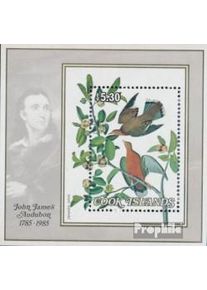 Cookinseln Block 154 (completa.Problema.) MNH 1985 John James Audubon