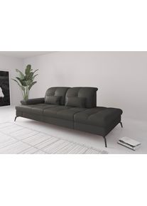 Sit & More Sit&More Recamiere »Amica in grau, Größe B/H/T: 231 cm x 90 cm x 122 cm