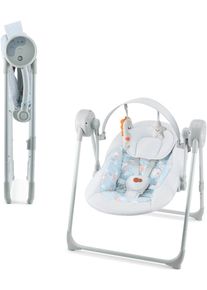 Kinderkraft Babywippe »Swingee« mit Soundeffekt in grau