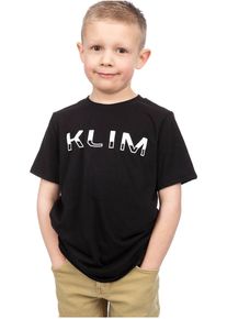 Klim Petrol, t-shirt giovani , colore: Nero/Bianco , dimensione: S