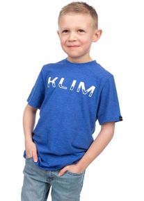 Klim Petrol, t-shirt giovani , colore: Blu/Bianco , dimensione: S
