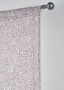 bonprix Hajtott roló grafikai mintával, barna, mag./szél.: 130/45 cm
