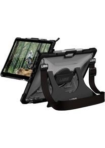 Urban Armor Gear Plasma Handstrap Case Tablet-Cover Tablet-Hülle Schutzhülle Microsoft Surface Pro 9 schwarz transparent