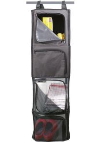 Eurotrail Hängeschrank Hängeregal Stauraum Camping Wohnwagen Reisemobil 33x31x110cm dunkelgrau