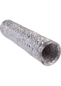 10 Meter Wallair N55911 L&uuml;ftungsrohr L&uuml;ftungsschlauch Abluftschlauch flexibel &Oslash; 15,2cm silber