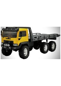 Absima AB1810430 1:18 RC Modell-LKW Elektro Crawler CR18P Tow Truck 6x6 Brushless Allradantrieb 6WD RtR 2,4 GHz gelb