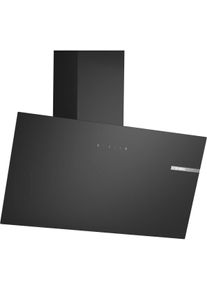 Bosch DWK85DK60 Dunstabzugshaube Kopffreihaube 79cm breit Abluft Umluft Touch-Bedienung Metallfettfilter schwarz