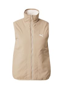 Puma Kvinnor V&auml;st m&ouml;rkbeige / vit Storlek L