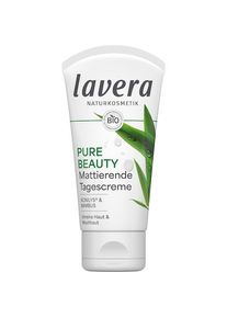 lavera Guardería Crema de día matificante Pure Beauty Cuidado Female 50 ml