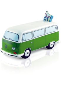 VW Collection by BRISA VW Collection T2 Bus Spardose, keramik, grün/weiß