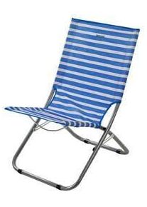 Regatta Kruza Beach Lounger Klappstuhl, blau/weiß
