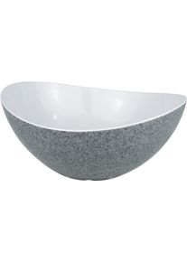 Gimex Solid Line Salatschale, 2L, grau