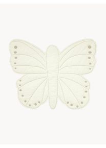 Cam Cam Copenhagen Manta de juegos infantil de algodón ecológico Butterfly Blanco Algodón orgánico An 100 x L 85 cm